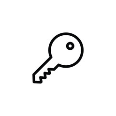 key icon set vector. key sign icon for web	