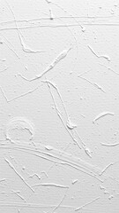 Close-up of a textured white canvas with visible brushstrokes and artist's tools , canvas, vintage white cloth texture, fabric art, seamless background