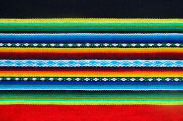 "Peruvian blanket" pattern texture