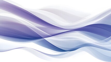 Fototapeta premium Abstract Purple and White Wave Design