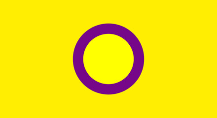 Intersex Pride Flag Graphic