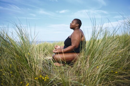Tranquility on a sunny beach