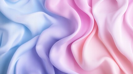 Obraz premium Creative Background with Pastel Gradient of Light Pink, Blue, and Lavender