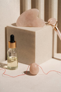 Rose Quartz Yoni Egg And Beauty Products For Women