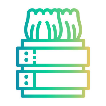 hakau Line Gradient Icon