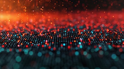 Obraz premium Colorful abstract light patterns