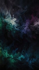 Obraz premium Dark Abstract Nebula