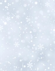 christmas background with snowflakes