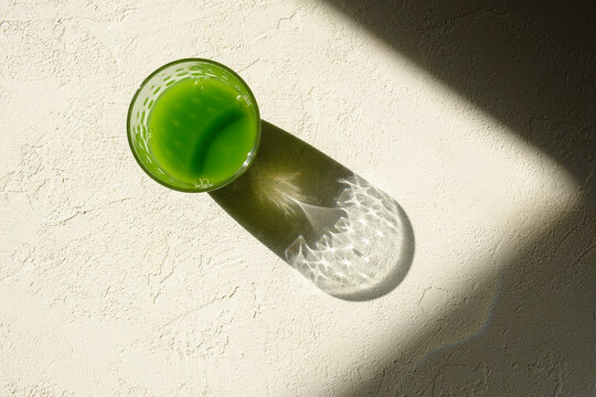 Healthy green juice