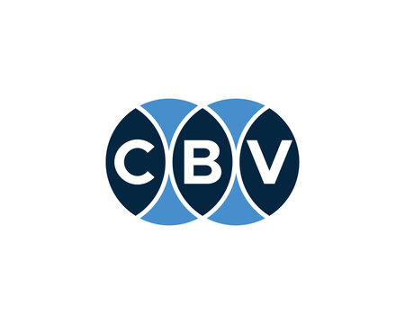 CBV logo design vector template. CBV