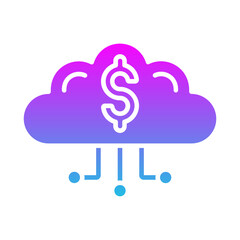 Cloud Money Icon
