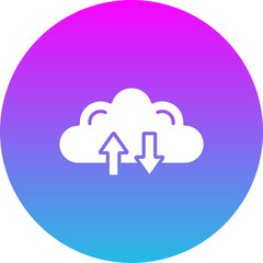 Cloud Uploading Icon