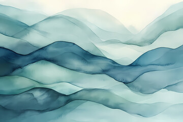 Obraz premium Abstract Watercolor Background with Soft color