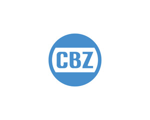 CBZ logo design vector template. CBZ