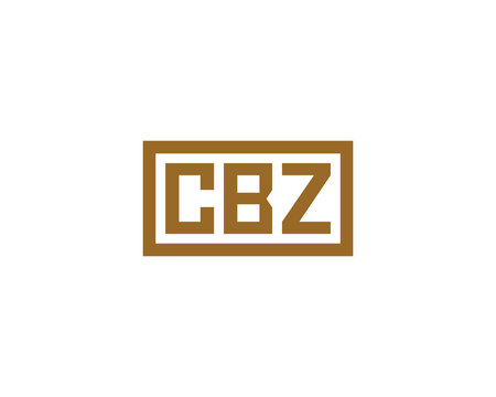 CBZ logo design vector template. CBZ