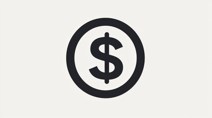 Obraz premium Dollar Sign Icon