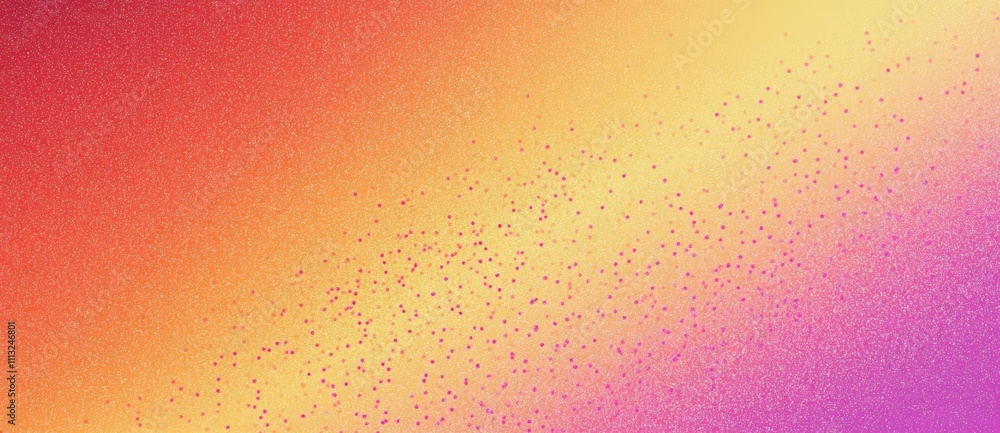 Poster Vibrant Grainy Gradient Background Green Pink Abstract Smooth Texture Summer Design