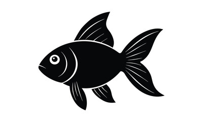 Fototapeta premium Tona fish vector design silhouette for t shirt design