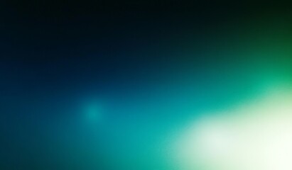 Obraz premium Abstract Gradient Background Dark Teal Bright Turquoise Smooth Transition Minimalist Design Digital Art