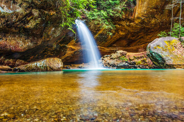 Lower Falls, Old Man's Cave, Hocking Hills State Park, Ohio