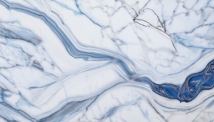 Stunning blue and white marble texture. Elegant swirls and veins create a luxurious look.