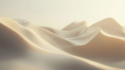 Elegant Sand Dunes Mockup for Sophisticated Presentation Use