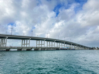 Obraz premium View from Blue Heron Bridge, Riviera Beach, Florida