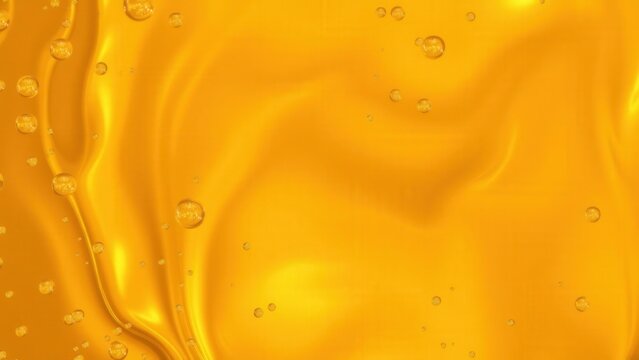 Vibrant Golden Honey Texture: Luxurious Background for Design and Beauty Products