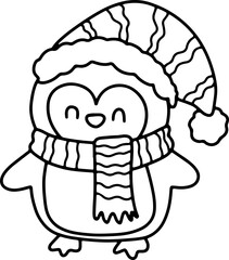 Cute children Christmas Cute hand drawn Elements Illustration cards