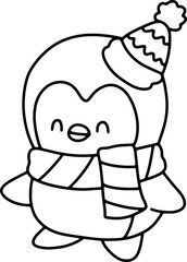 Cute children Christmas Cute hand drawn Elements Illustration cards