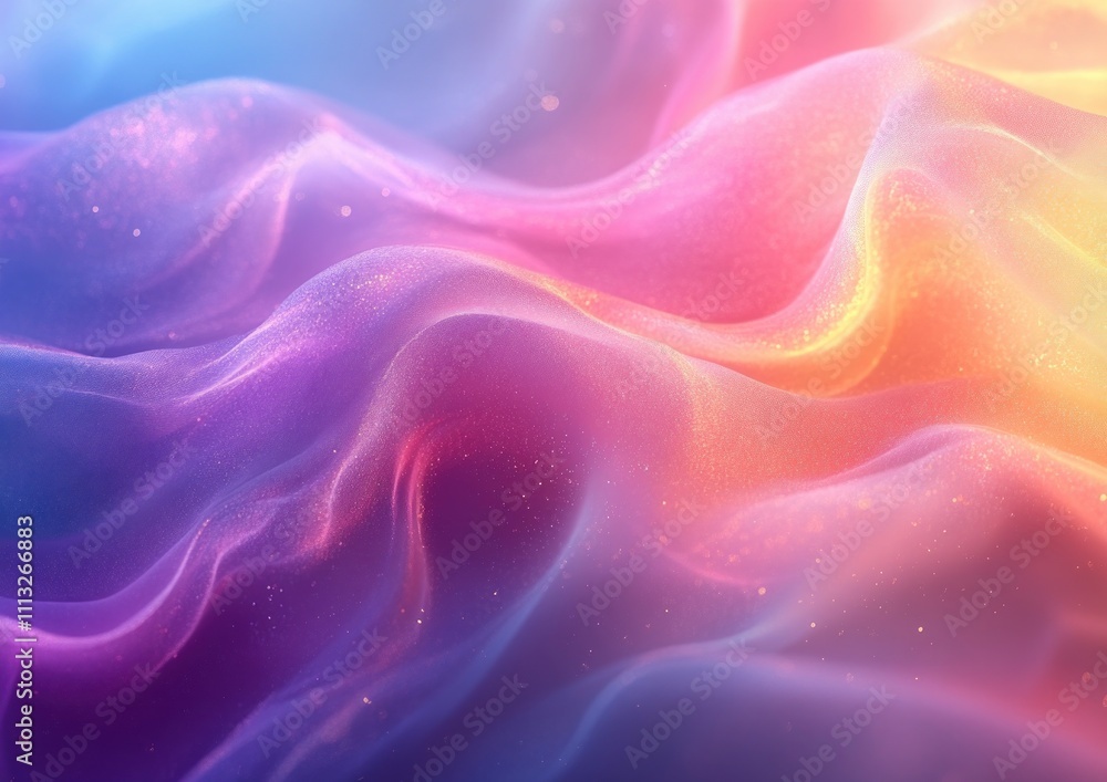 Aufkleber prism light overlay flare gloss background texture soft abstract pastel color light reflection impre