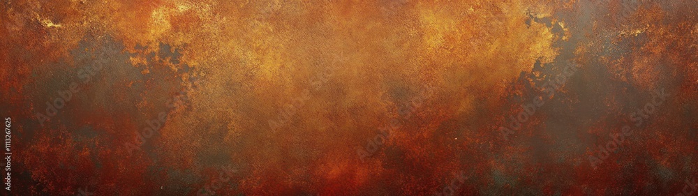 Poster rustic warm rust orange brown abstract texture background with painterly style and soft diffused lig