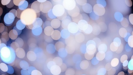 Fototapeta premium Enchanting Bokeh Lights Background: Perfect for Holiday Cards, Invitations, and Digital Art