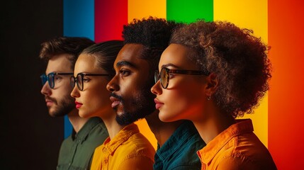 Diverse Group of People Embracing Cultural Diversity Togetherness and Inclusion