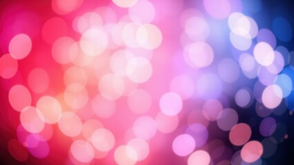 Fototapeta premium Vibrant Bokeh Lights Background: Perfect for Celebrations, Web Design, and Creative Projects