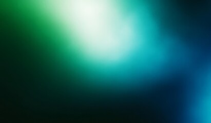 Obraz premium Dark Teal to Bright Turquoise Gradient Background Smooth Transition Abstract Digital Art