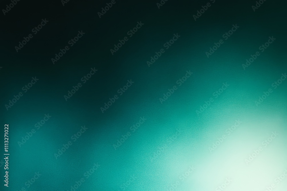 Poster teal green smooth gradient background with no shapes or patterns