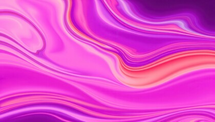 Abstract Pink and Purple Swirling Liquid Art Design