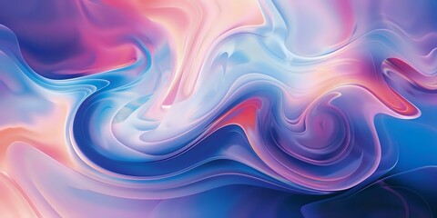 Fototapeta premium Abstract fluid background with swirling shapes in motion, conveying a sense of energy and vibrant color.
