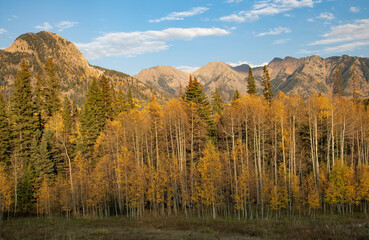 Early evening light on the San Juan Mountains, southwestern Colorado