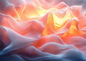 Obraz premium Prism Light Rainbow Sunlight Overlay Background Ethereal Waves Summer Dreamy Graphic Design