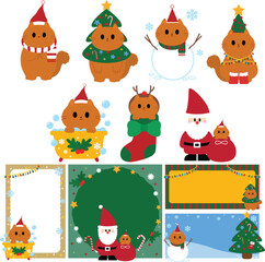 orange cat Christmas background,
cute festive cat wallpaper,
holiday cat illustrations,
Christmas orange tabby scene,
cat with Santa hat clip art,
adorable Christmas kitten,
festive cat and gifts