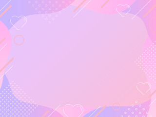 パステルカラーのポップな背景_02