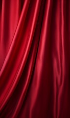 Abstract red background. Red fabric texture background