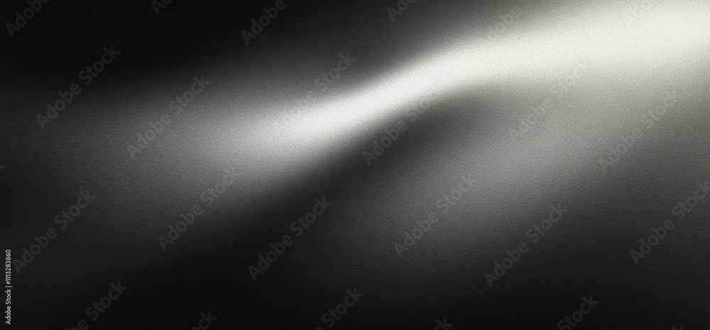 Poster abstract black and white smooth gradient texture with depth and soft lighting
