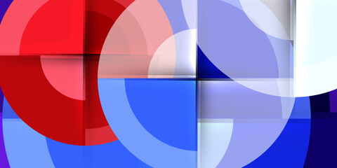 Target circle geometric abstract shapes. Vector Illustration For Wallpaper, Banner, Background, Card, Book Illustration, landing page