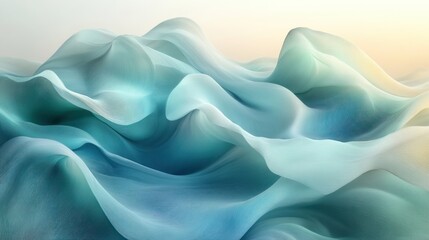 Obraz premium Abstract Futuristic Neon Background Tunnel Waves Motion Light Energy Digital Design