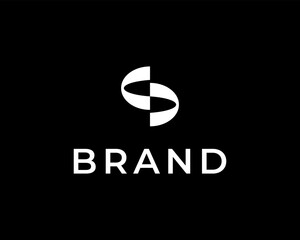 Initial Letter S Abstract Modern Futuristic Technology Innovation Vector Logo Design Illustration