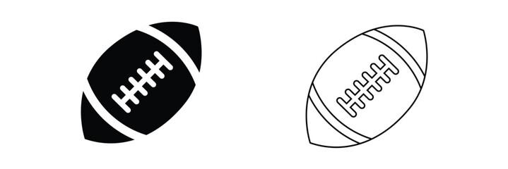Soccer ball icon. Football game ball icons . © Micro  Vector Market