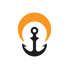 Anchor Logo Template Icon